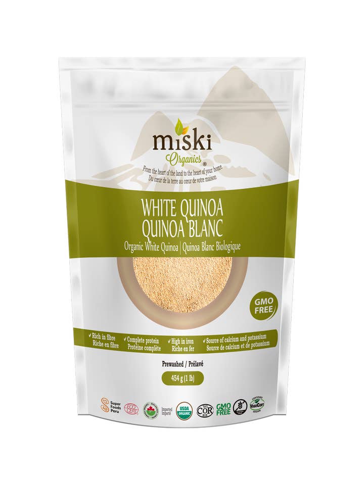 Farina di Quinoa Biologica per la vendita all'ingrosso da parte di Miski Organics