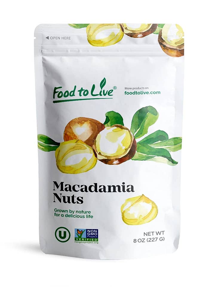 Whole Macadamia Nuts – Non-GMO Verified, Raw, Unsalted for wholesale by Food To Live