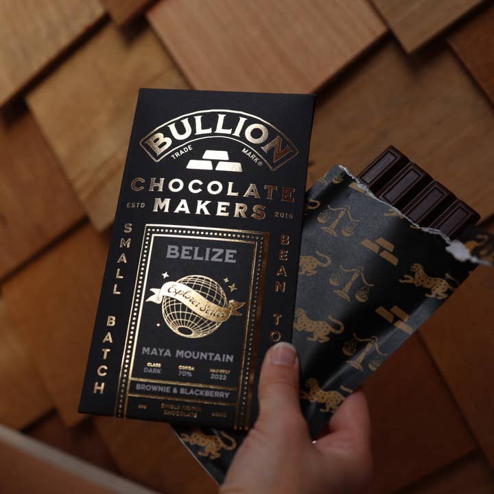 70% Belize, Maya Mountain - Explorer Series for wholesale by Bullion Chocolate