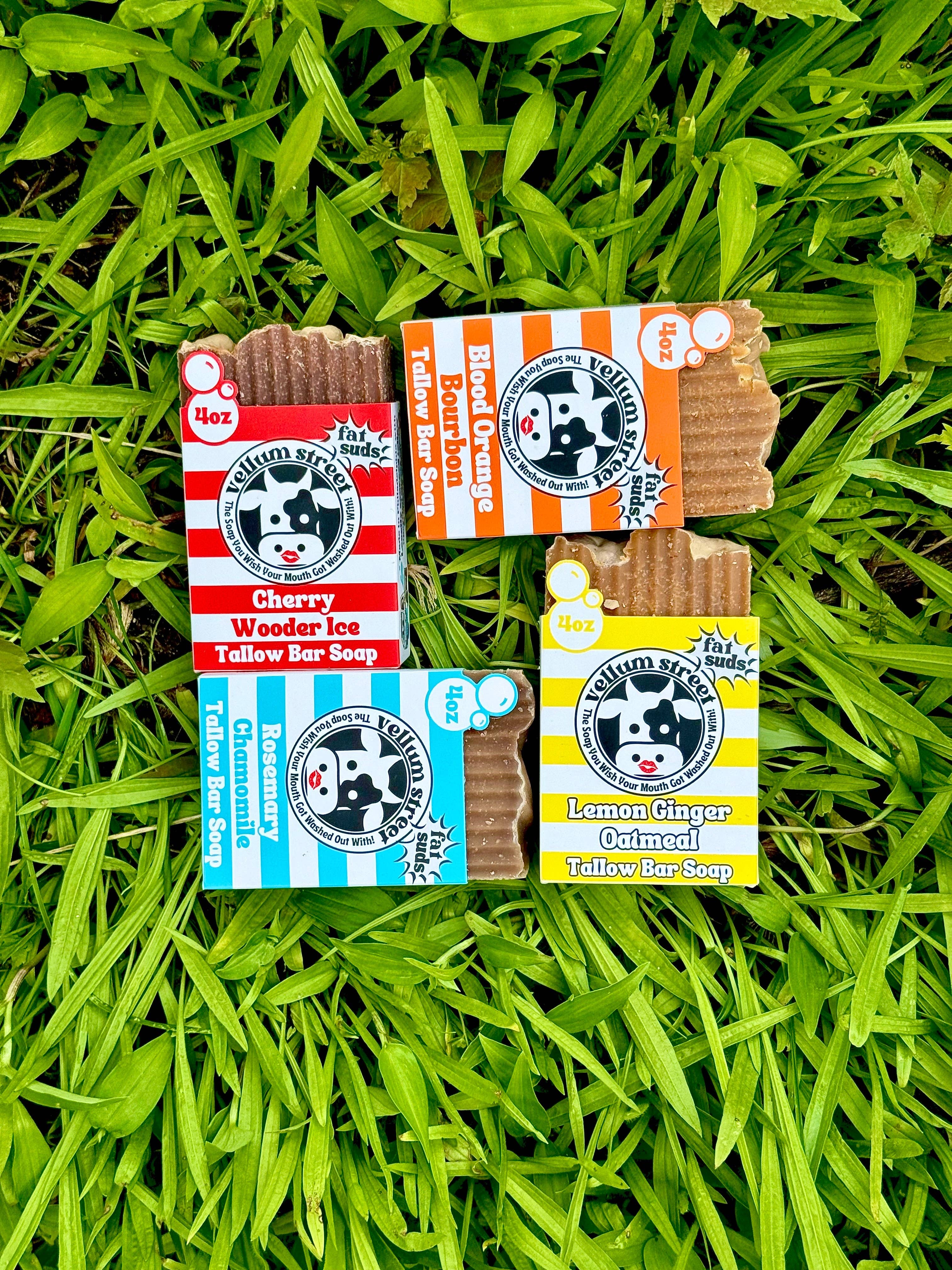 Vellum Street – Großhandel Feste Seife – 4 Unzen Talg-Seife8