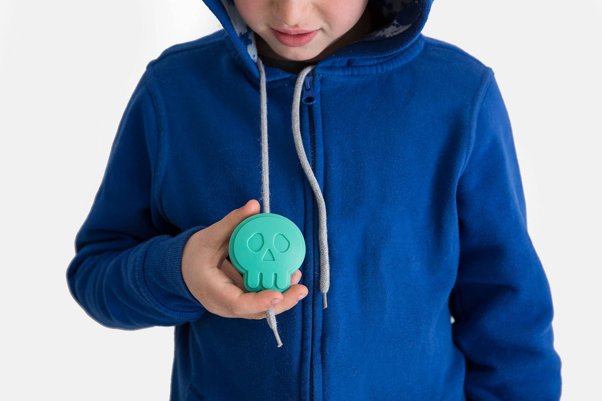 Hoodie Chew Chew - Wholesale Teether (Not Clip-On) - Baby - Father's Day Gift / Sensory & Fidget Toy / Teether (Skull)4