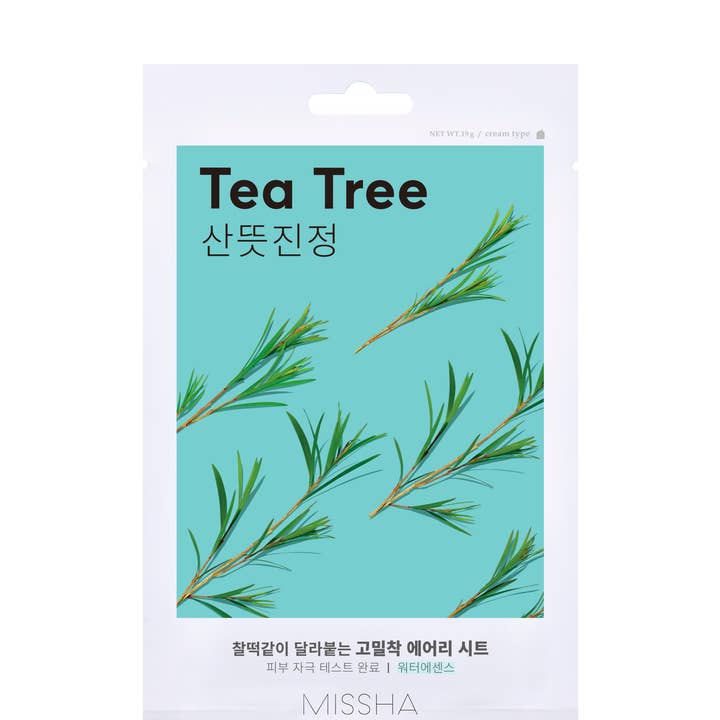 MISSHA Airy Fit Sheet Mask med Tea Tree MS200342 för wholesale av TRENDING CORPORATE
