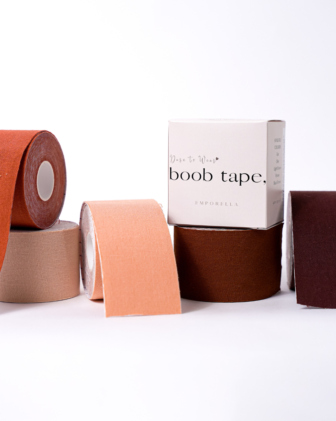 Emporella – Fita de moda/peito - Mulher por atacado – OFERTA 1 ~ 25 ROLLS OF BOOB TAPE 30% de desconto nas extremidades 10.04.245