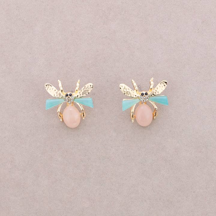 Insect Pressure Earrings for wholesale by Sonata