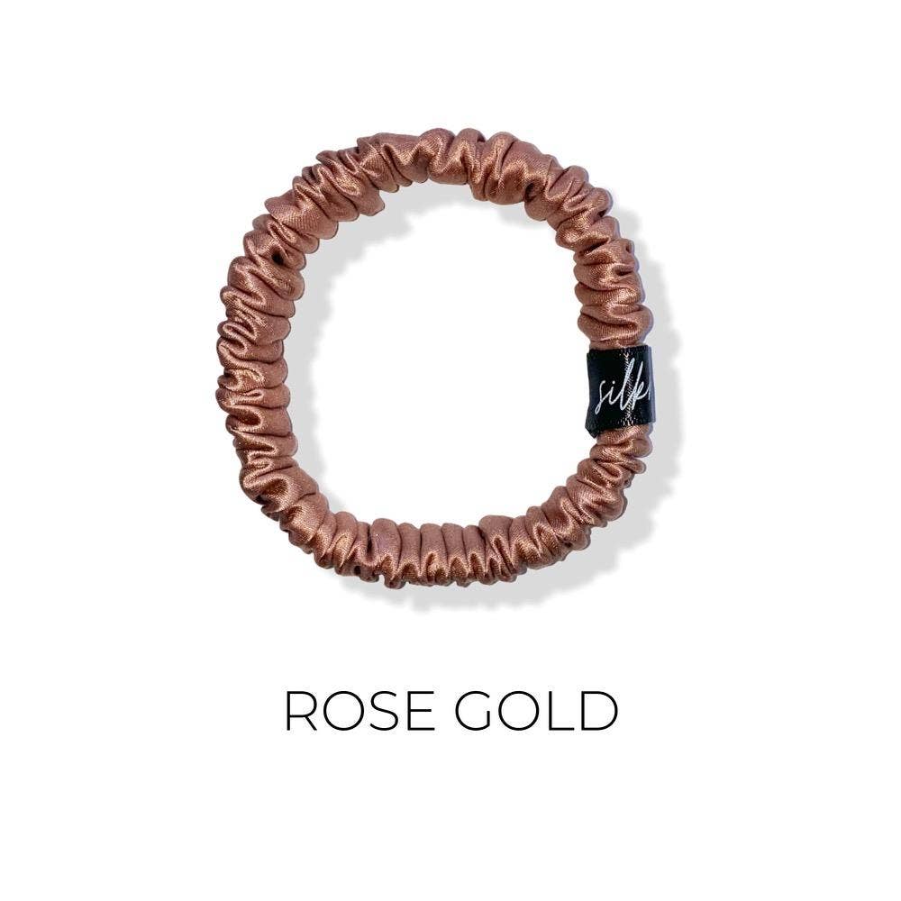 Silknlove Co. - Wholesale Scrunchie - Women's - Skinny Silk Scrunchie2