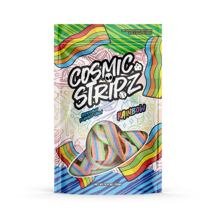 Rainbow - Cosmic Stripz 12 Count for wholesale by Elmors