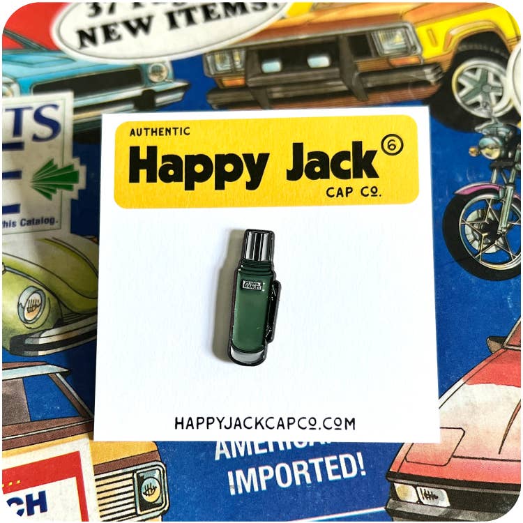 Ridin' High Productions - Wholesale Lapel Pin/Button - Thermos Pin