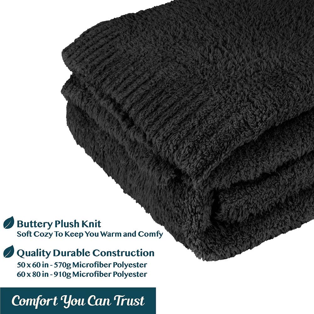 Pavilia – wholesale Throw blanket – Buttery Soft Fluffy Knit Blanket25