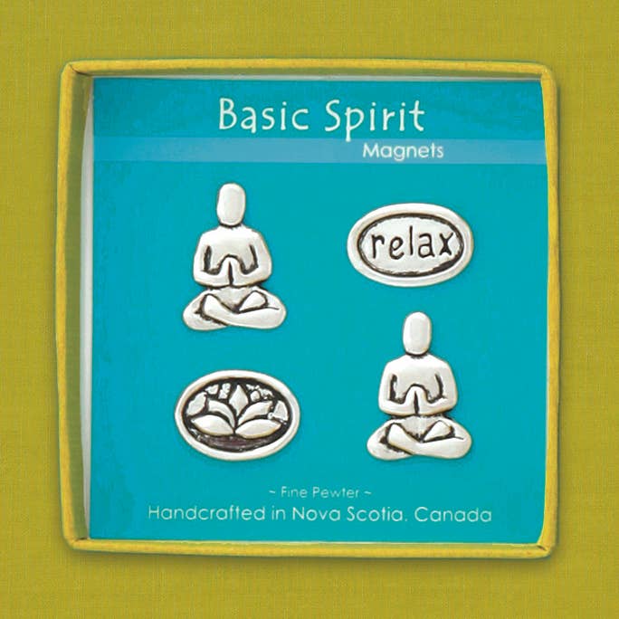 Yoga Mini Magnet Set (Boxad) för wholesale av Basic Spirit