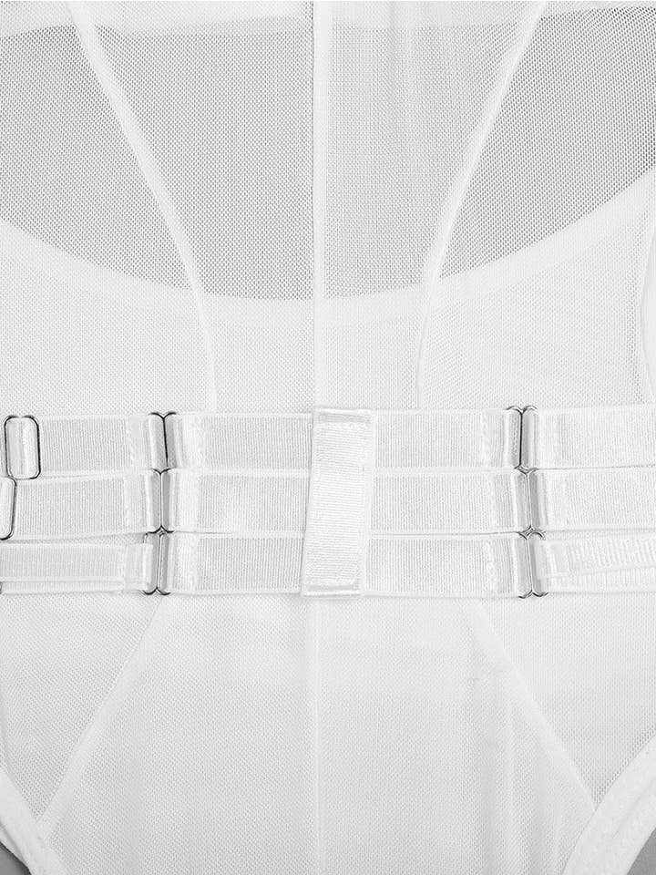 Tourtiwi - Wholesale Lingerie Bodysuit - Women's - Sexy Mesh Halter Lingerie Bodysuit18