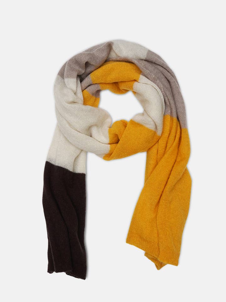 SIMONE halsduk Gul för wholesale av NOU MOSCADA