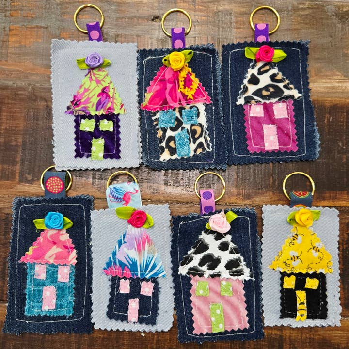 Upcycle Key Chains for wholesale by Lil Lee Bee