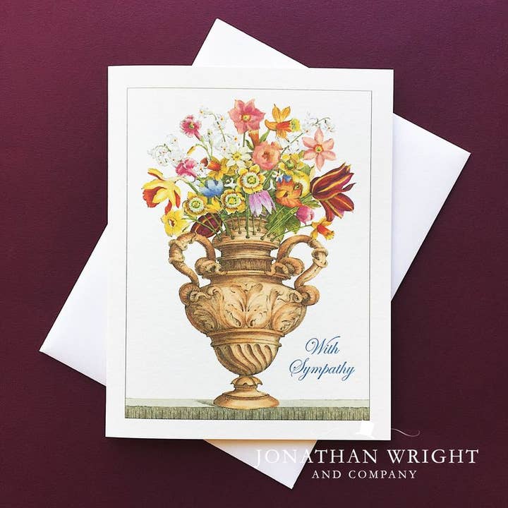 Sunburst - Sympathy Card for wholesale by Jonathan Wright and Company