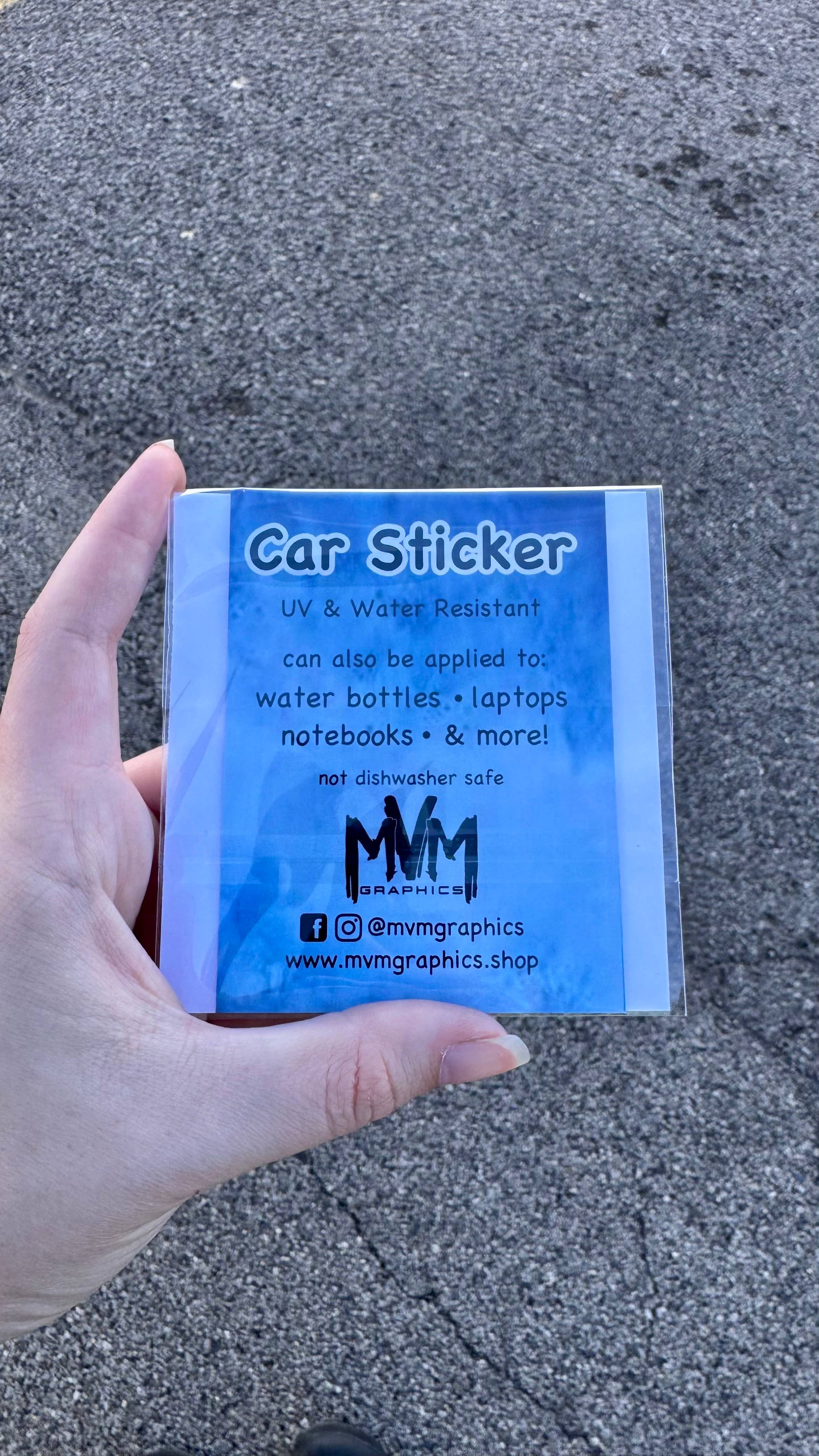 MVM Graphics - Wholesale Sticker - Josh Allen Leaping Sticker/Magnet | Car Sticker2