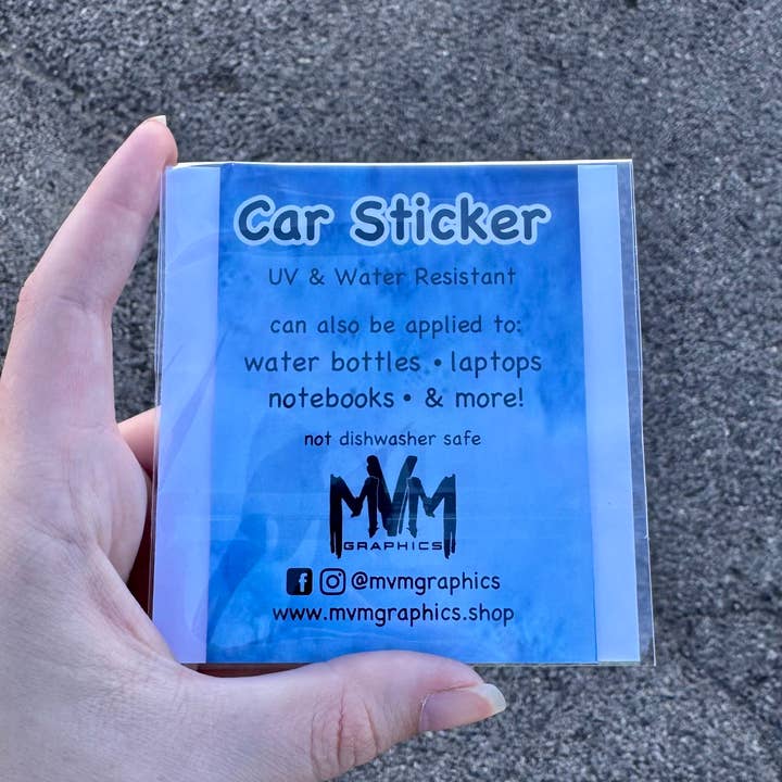 MVM Graphics – wholesale Klistermärke – Josh Allen Hoppande Klistermärke/Magnet | Bilklistermärke2