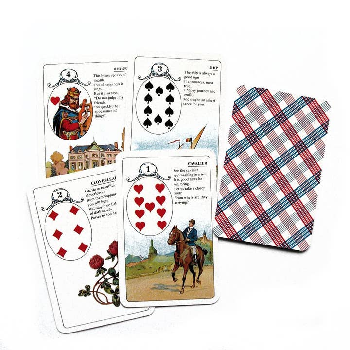Cardshouse - Vente Cartes de tarot - Jeux de cartes de tarot de Mlle Lenormand