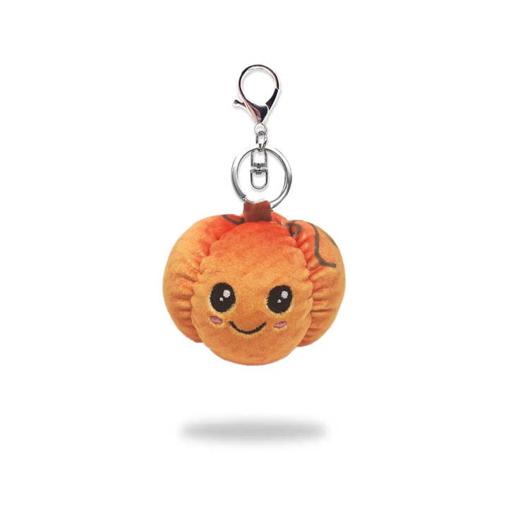 Porte-clés Citrouille Moelleuse pour la vente par Plushology® by RGU
