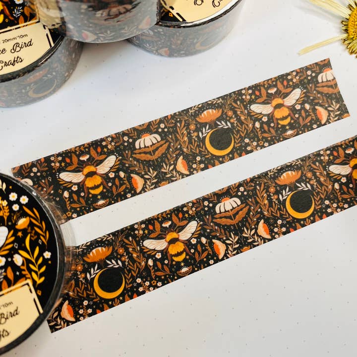 Split Moon Studios – Großhandel Washi-Tape – Queen Bee Washi Tape - süßes Washi Tape - Washi Tape - Blumen