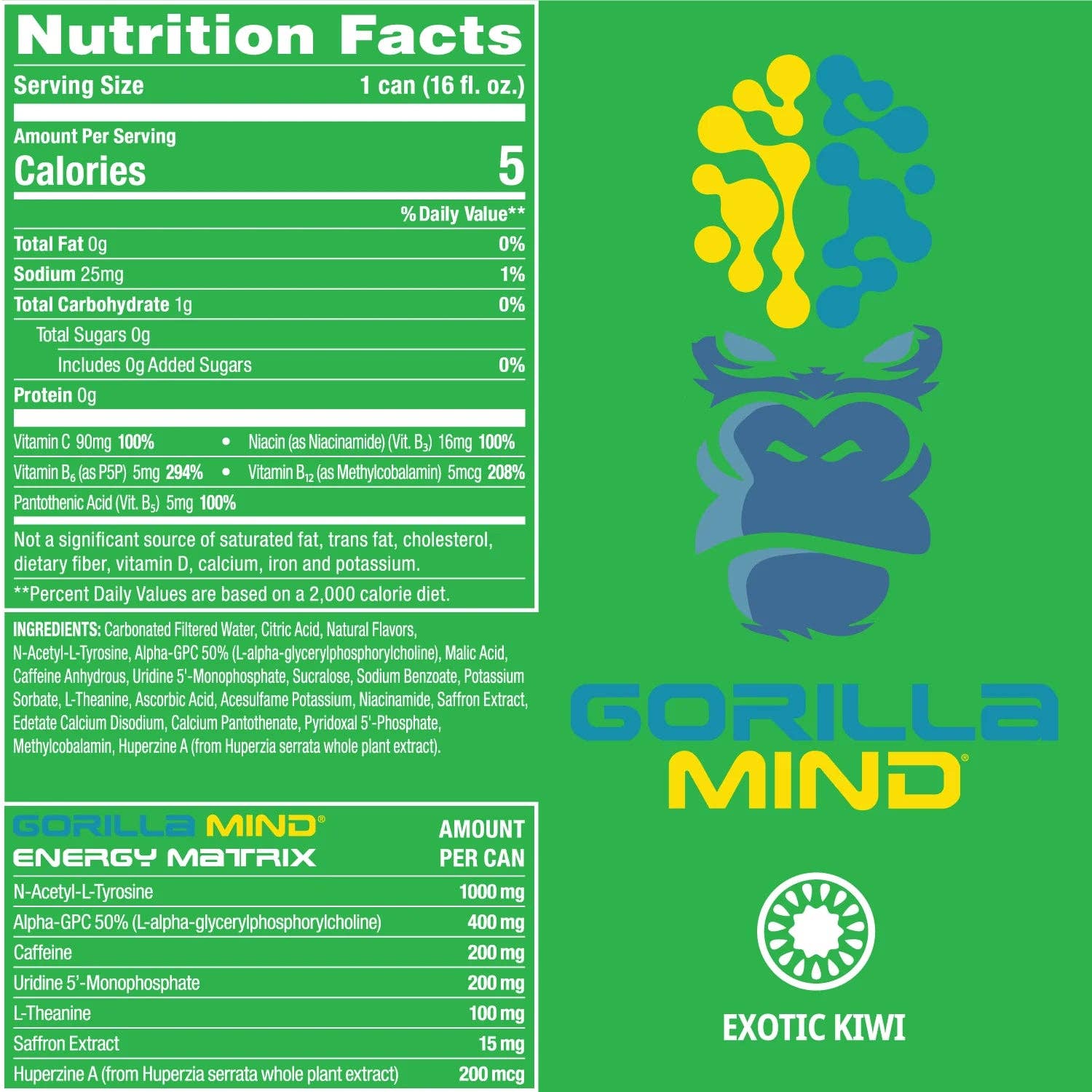 Campus Protein - Wholesale Sports/Energy Drink - Gorilla Mind Energy Drink12