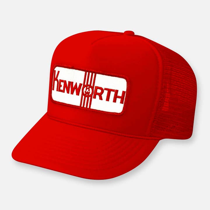 KENWORTH CURVED BILL PATCH HAT for wholesale by Webig Moto Company