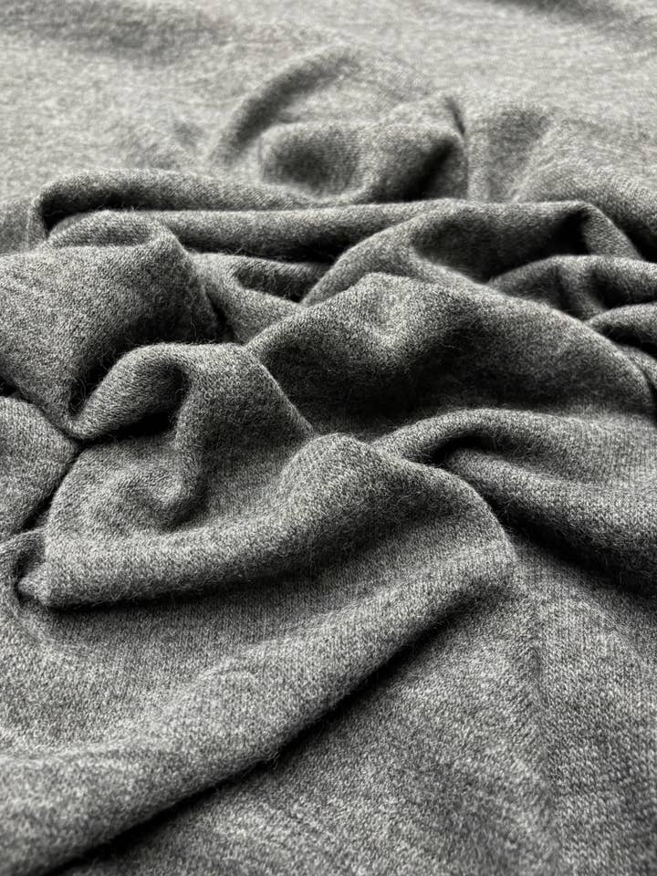 High-End Mohair Blend Sweater Knit Made in Italy for wholesale by Ermani Group Inc - Sustainable High-End Fabrics