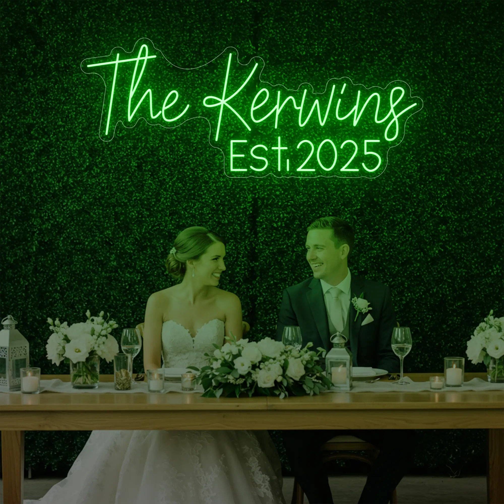 Light Your Way - Wholesale Neon Sign - Wedding Last Names Custom Neon Sign V56