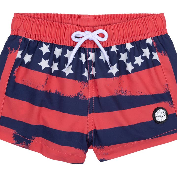 Fato de Banho Infantil Old Glory por atacado de BinkyBro