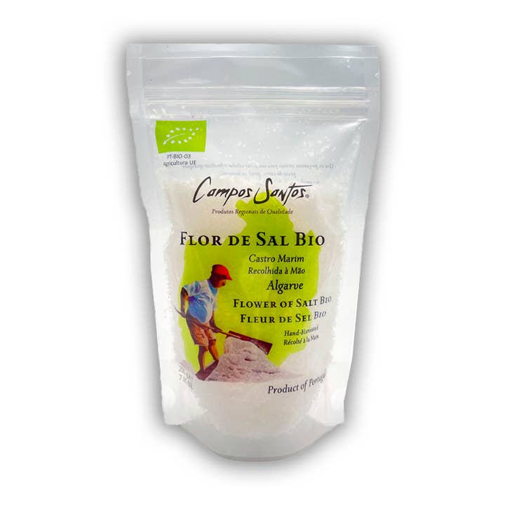 Flor de Sal BIO - 200g für den Großhandel von Campos Santos & Conservas Santos - Produtos Regionais