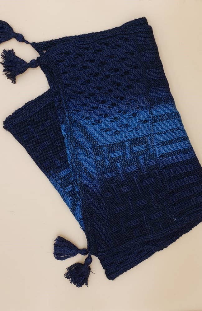 WUAMAN - Alpaca – wholesale Scarf – Women's – Baby Alpaca Scarf | Tie Dye | Ombre | Fall0