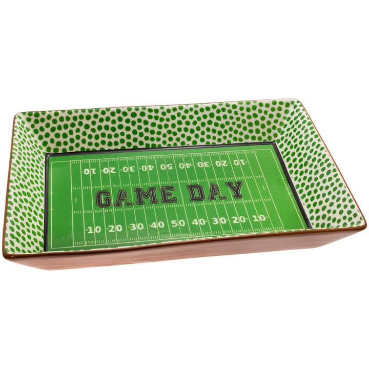 Boston International - Wholesale Platter - Football Fever Dolomite Platter