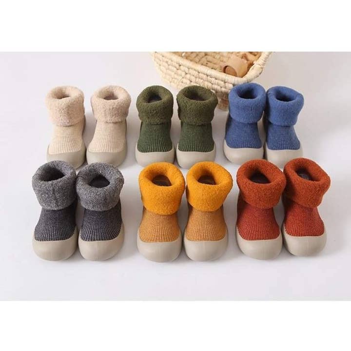 Ozznek Shoes - Wholesale Socks – Child & baby - Cozy Sock Shoes for Kids- Warm Fall / Winter Shoes for Kids3