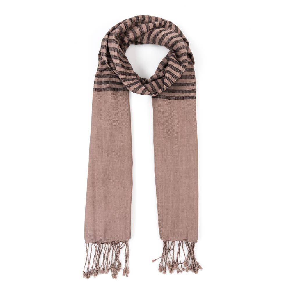 Veraluna Sustainable Clothing - Wholesale Scarf - Women's - COTTON SCARF VIBES FAIR TRADE PRODUCT4