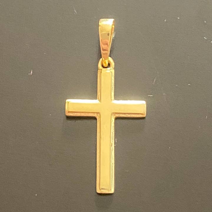 14k Gold Vermeil Cross for wholesale by Prestige Jewelry