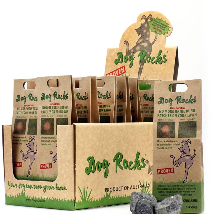 BeLoved, Natural Dog Grooming Products. - Wholesale Pet Supplement - Dog - Dog Rocks - Stop pet urine burns on grass...naturally!5