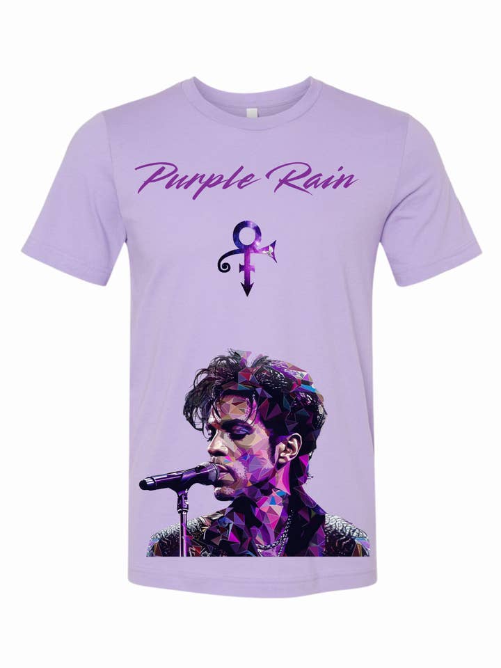 Music Legends Unique Graphic Tee (Prince) for wholesale by Melanin E-Commerce