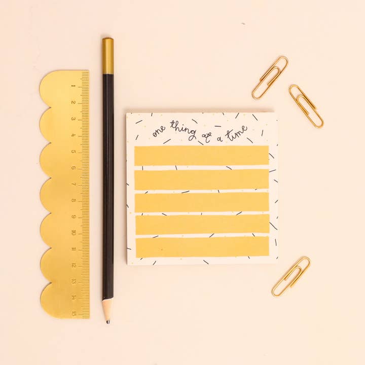 Oh, Laura – wholesale Notepad – memo pad - one thing at a time1