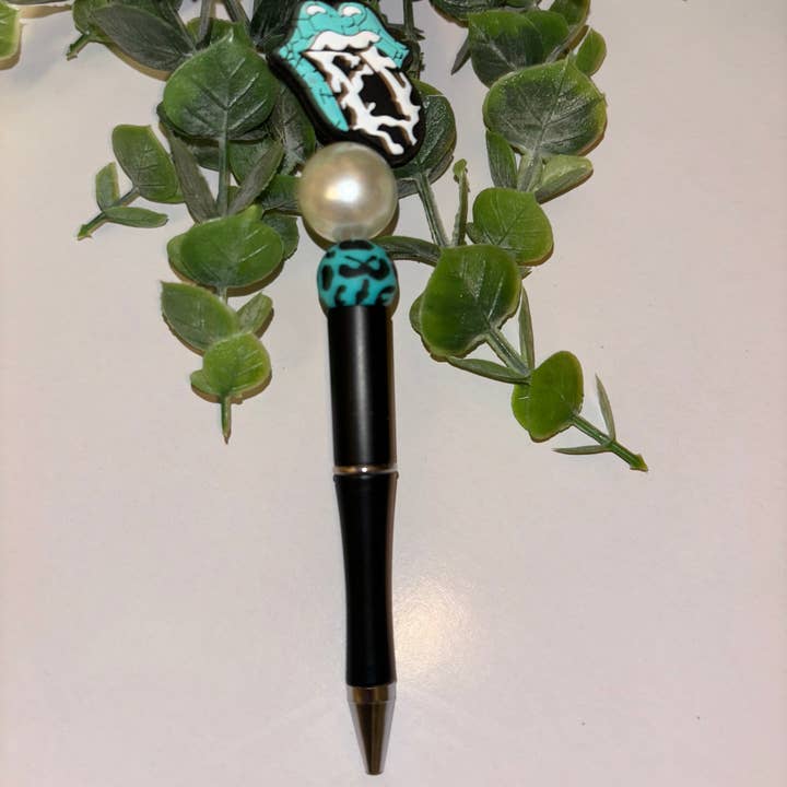 Rae’s Shop - Wholesale Pen - Pink Cow Tongue Pen1