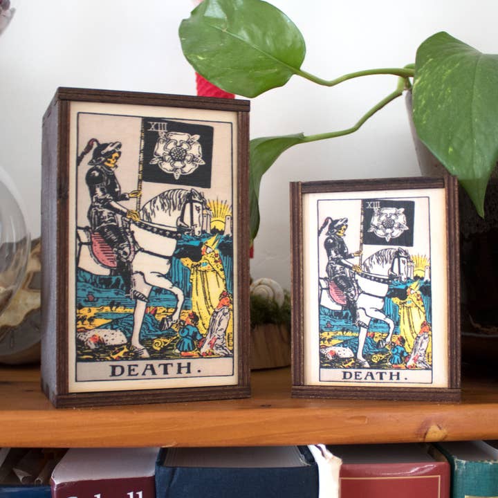 Most Amazing - Wholesale Decorative Box - Tarot - 13 - Death Full Color Stash Box