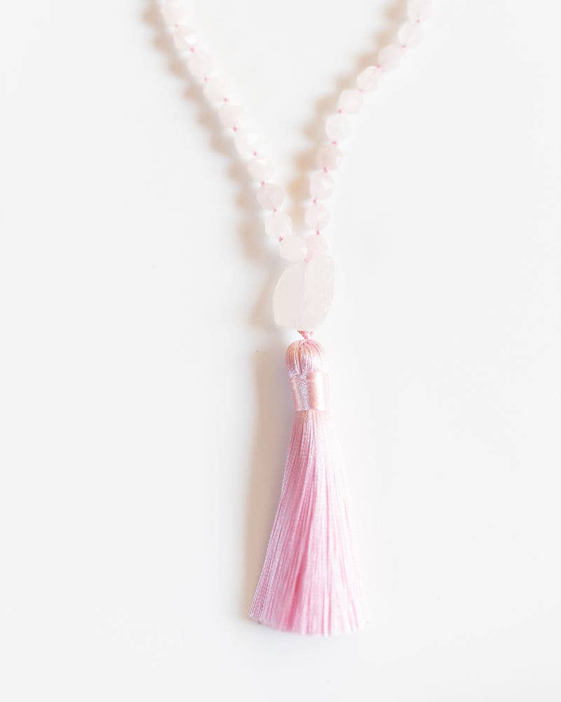 Kuratif – Großhandel Perlenkette – Selbstliebe Kristall Halskette1