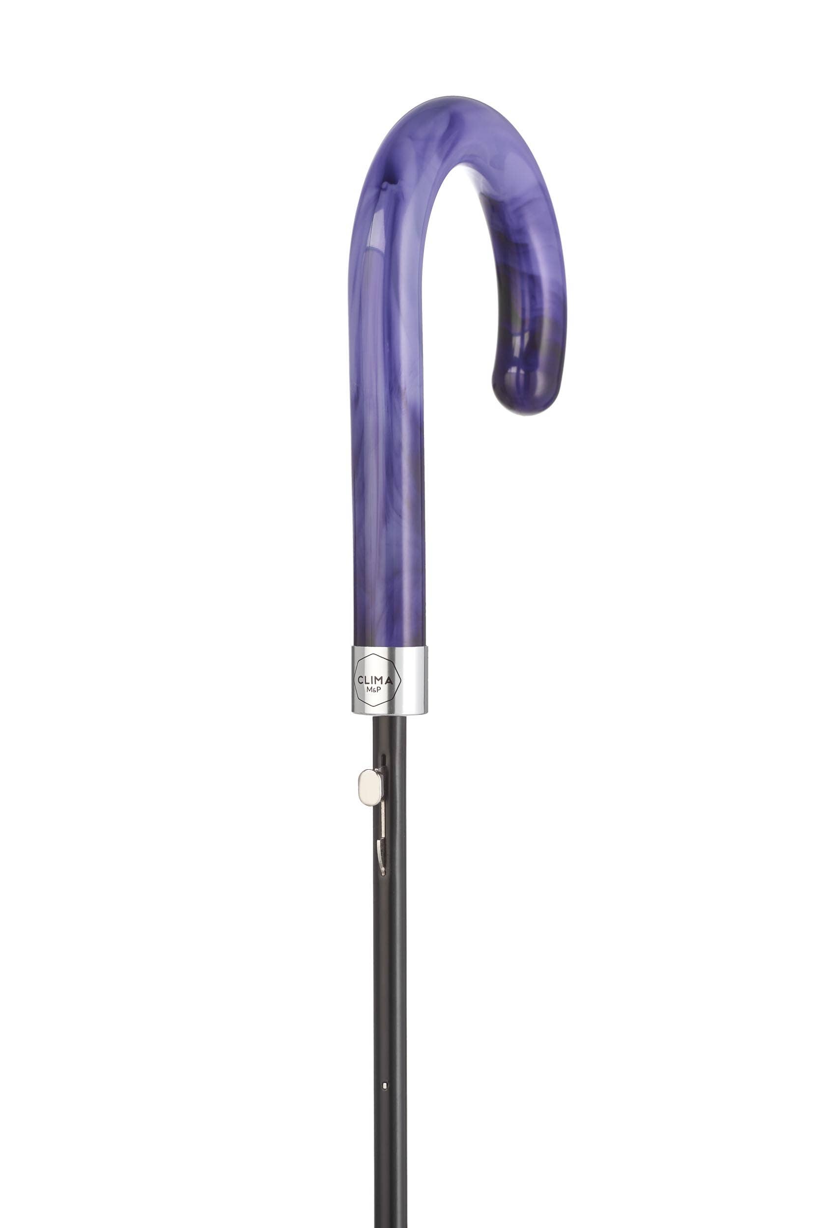 Clima Umbrellas - Wholesale Umbrella - Women's - “Aqua” Transparent Long Auto Umbrella | Marbled handle8