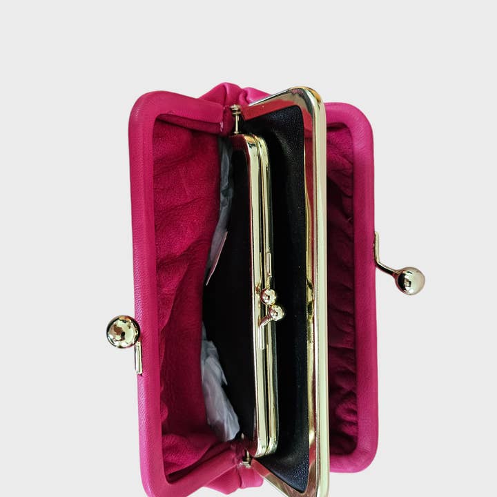 Royal marais - Wholesale Coin Purse - Women's - round leather clasp purse2