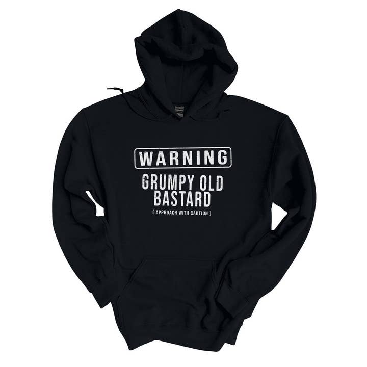 Grumpy Old Bastard | Hoodie for wholesale by Pinetree Innovations Canada