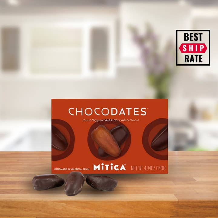 Mitica ChocoDates® 4.9oz – 10 units for wholesale by Casacella Foods