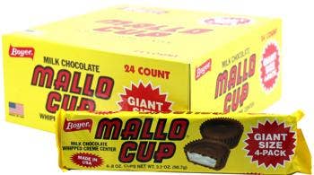 Gotta Get It Gifts – wholesale Chokladtäckta godisar – JÄTTESTOR 4-PACK MALLOW CUP0