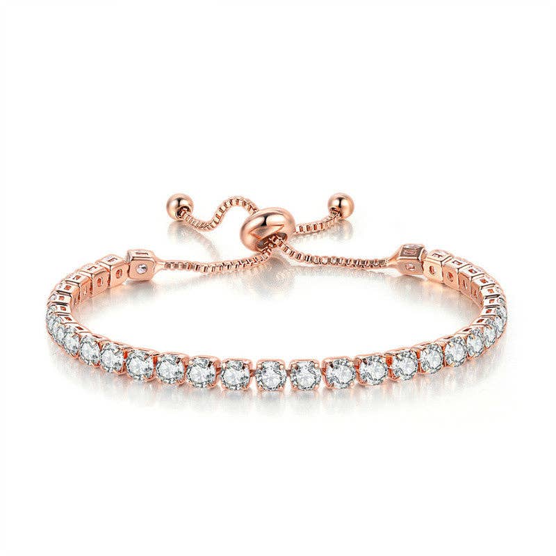 Perimade & Co. LLC - Wholesale Tennis Bracelet - Birthstone Wedding Tennis Bracelet in Solid Copper2
