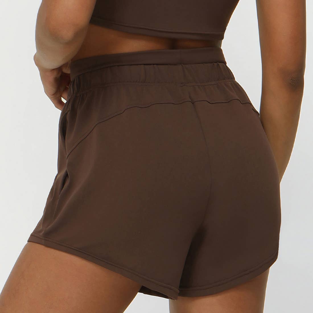 Sodalemon - Wholesale Athletic Shorts - Women's - Sport Fitness Drawstring Side Pocket Athletic Shorts11