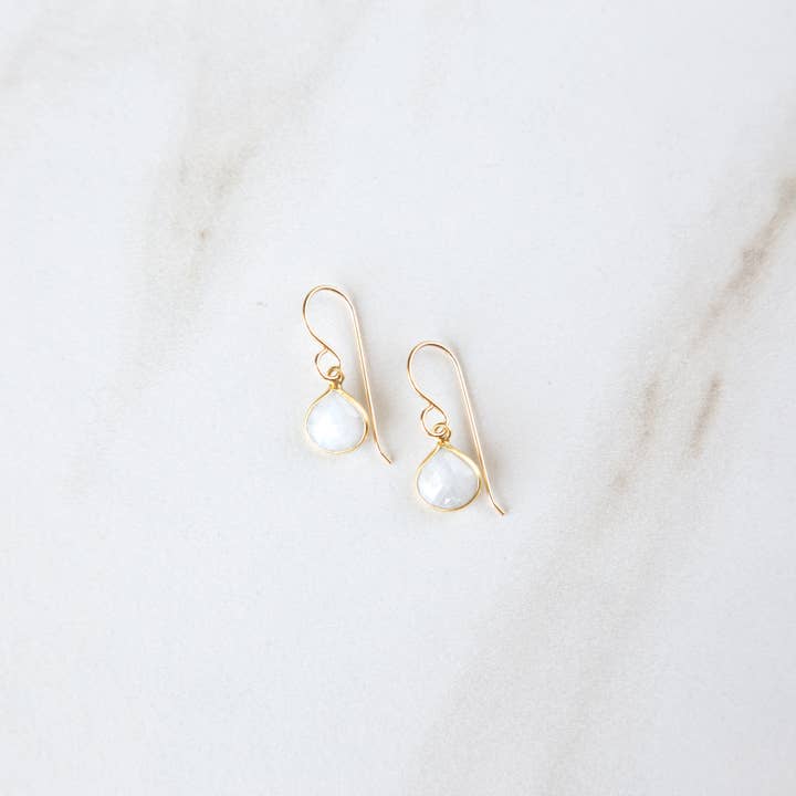 Stowaway Jewelry - Vente Boucles d'oreilles pendantes - Boucles d'oreilles en pierres précieuses enrobées5