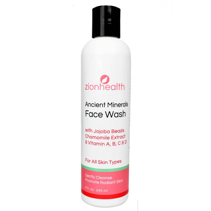 Ancient Clay Face Wash 8oz for wholesale by Zion Health