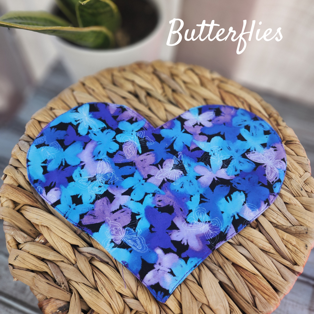 Calm Your Vibes - Wholesale Spa/Therapy Pillow - Aromatherapy Heart Shape Eye Pillows - Popular patterns12