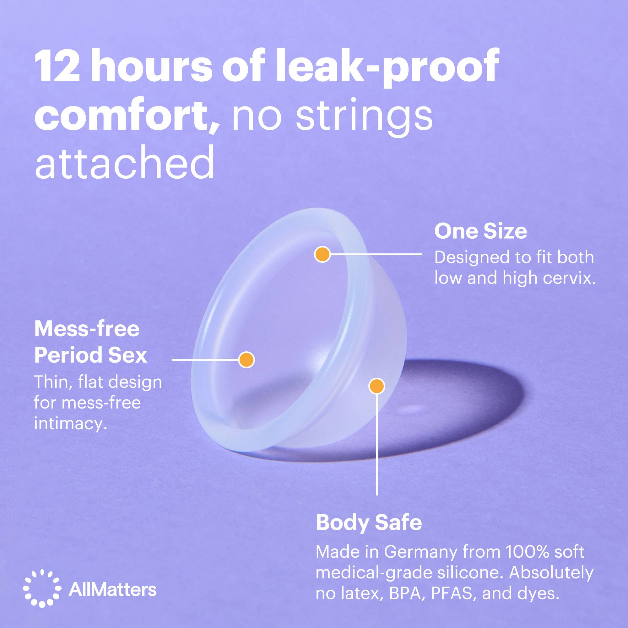 AllMatters (Formerly OrganiCup) - Vendita all'ingrosso Coppette mestruali - Disco Mestruale AllMatters8